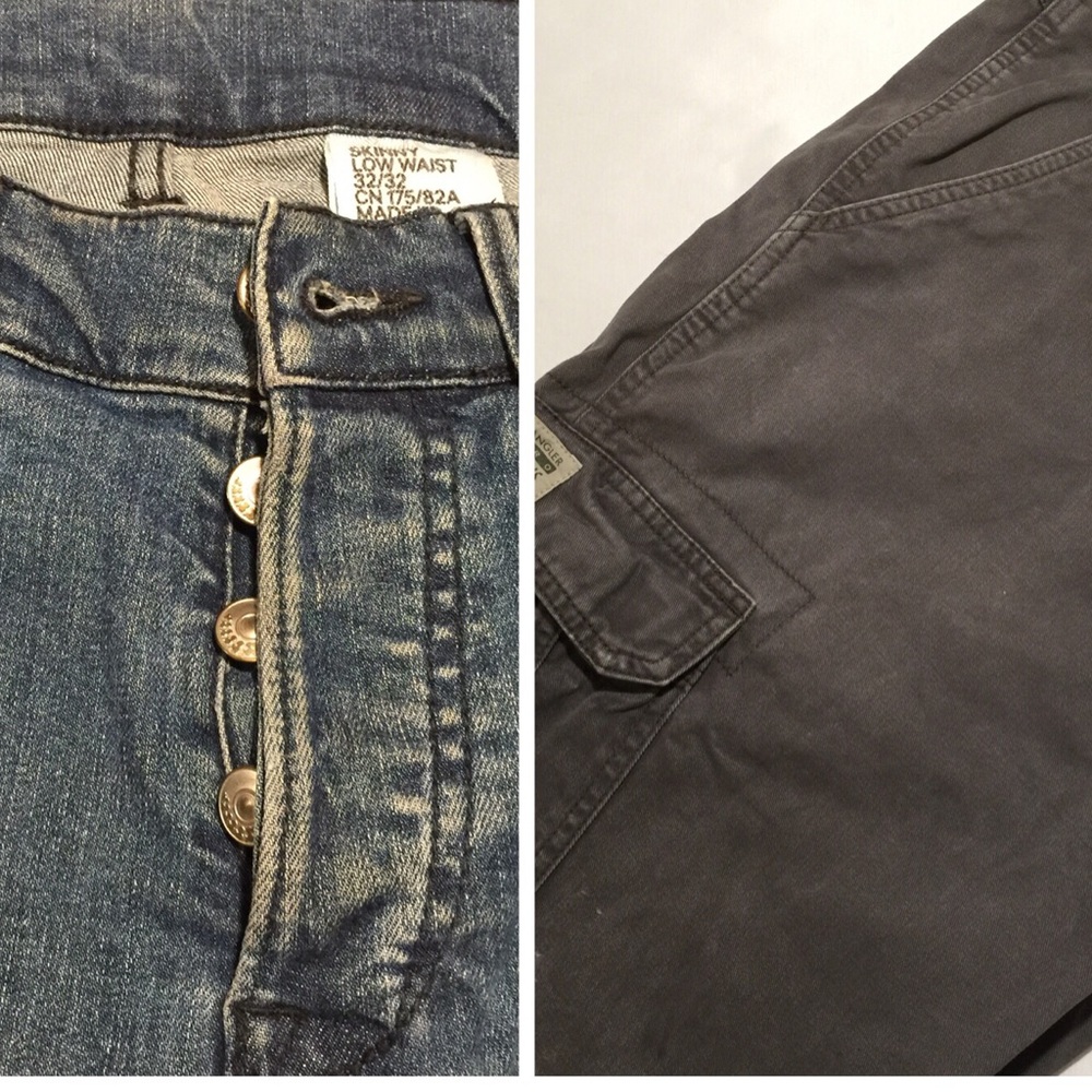 TOMMY HILFIGER/WRANGLER JEANS “BUNDLE”